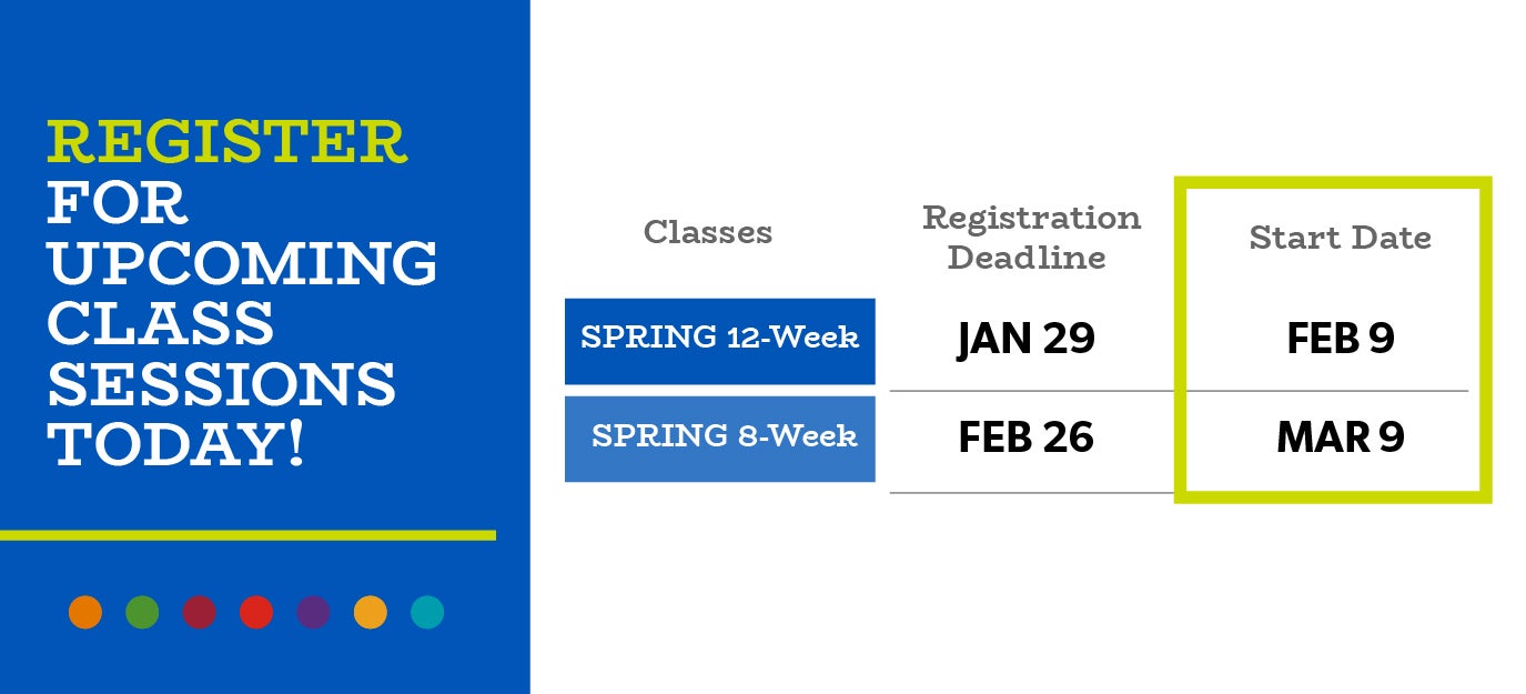 Register for upcoming sessions!